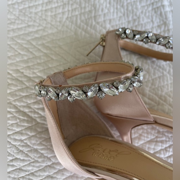JEWEL BADGLEY MISCHKA
Women's Caroline Embellished Ankle Strap Evening Sandals - Picture 6 of 7